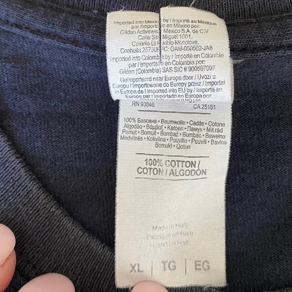 Madonna Bandanna Guns Printed Graphic T-Shirt Fashion Hip Hop Black Tee Size XL - Picture 8 of 11